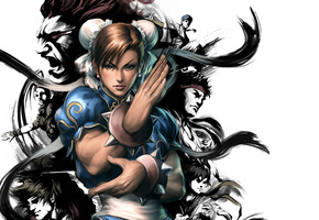 чун-ли, Street fighter iii third strike - online edition, бойцы, рю, чуньли, ps3