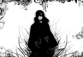shippuden, naruto, итачи учиха, black, Itachi, наруто