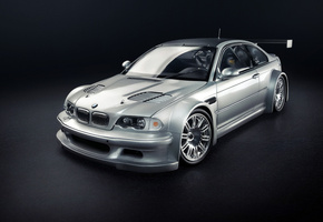 тюнинг, e46, Bmw, серебристый, silvery, бмв, m3, обвес