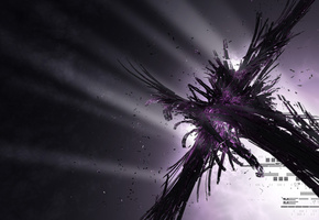 линия, Абстракция, взрыв