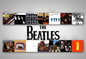 битлз, альбомы, The beatles, обложки