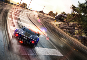 дорога, трасса, тачка, Need for speed, hot pursuit, туннель