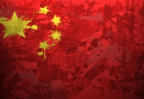 Китай, флаг, china