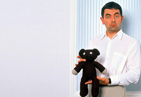 Мистер бин, роуэн эткинсон, тедди, плюшевый медведь