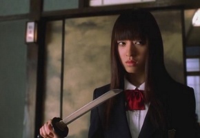 chiaki kuriama, актриса, азиатка, фильм, убить билла, брюнетка