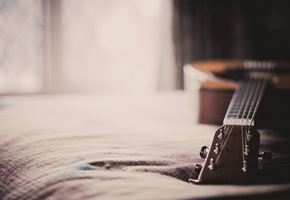 макро, дом, Гитара