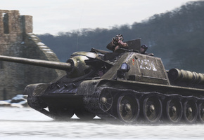 Су-85, самоходка, танк