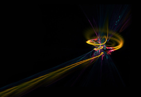 изгибы, переплетение, Фрактальный узор, линии