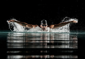 спорт, вода, Плавание