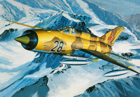 микоян и гуревич, Рисунок, самолет, истребитель