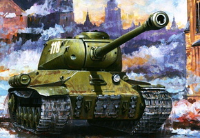 ис-2, Танк, война, боевая техника