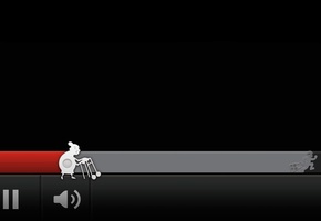 Полоса загрузки, вор, чёрный фон, youtube, бабушка