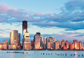 сша, здания, мегаполис, нью-йорк, new york, Usa, небоскребы