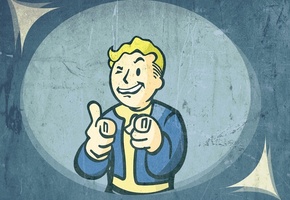 обои, игра, vault boy_, Fallout3