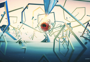 фон, abstraction, абстракция, Digital art, линии