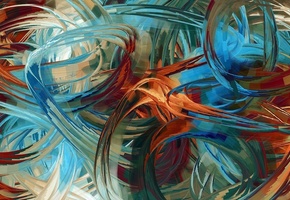 кисть, краски, Абстракция