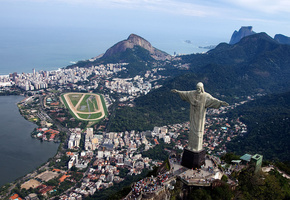 brazil, океан, город, бразилия, rio de janeiro, Рио-де-жанейро