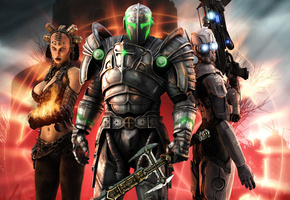 адские врата, Hellgate london, рыцарь, воины, лондон, солдаты