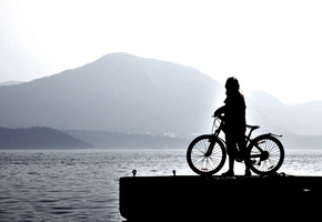 свет, Велосипед, фон