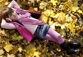 осень, природа, Ребенок, дитя, отдых, мылышка, девочка