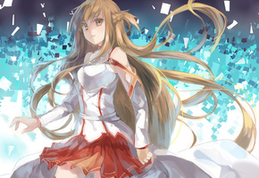 sao, асуна, xinta, мастера меча онлайн, asuna, Sword art online