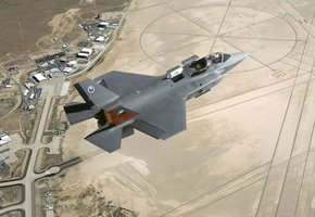 истребитель, edwards afb, x-35b, Lockheed martin