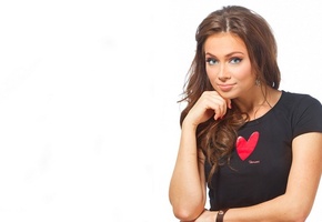 Настасья Самбурская, актриса, сериал, Универ Новая Общага, Кристина Соколовская, Улыбка, брюнетка