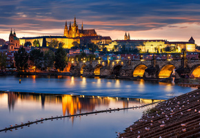 czech, город, praha, влтава, мост, река, Prague, чехия, прага