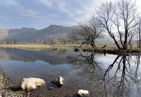 Весна, озеро, природа