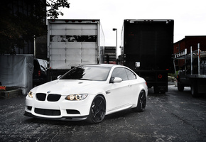 белый, e92, грузовики, white, m3, бмв, Bmw