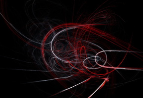 красные, Лучи, вихри, торнадо, белые