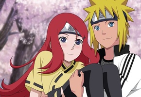 ninja, namikaze, uzumaki, kunoiche, shinobi, naruto shippuden, Minato, kushina, love, children
