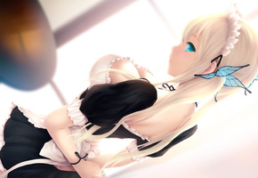 kashiwazaki sena, cait, горничная, boku wa tomodachi ga sukunai, Арт, девушка