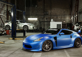 тюнинг, Nissan, 370z, машины, авто, 350z, гараж