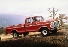 f-150, пикап, ranger, Ford, красный, форд, 1978, рэйнджер, ф-150